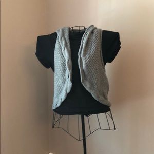 Takeout Grey Knit Vest